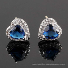 CZ Cubic Zirconia Diamond Zircon Silver Earrings